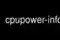 CPUpower-info