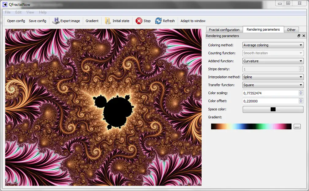 Download web tool or web app FractalNow