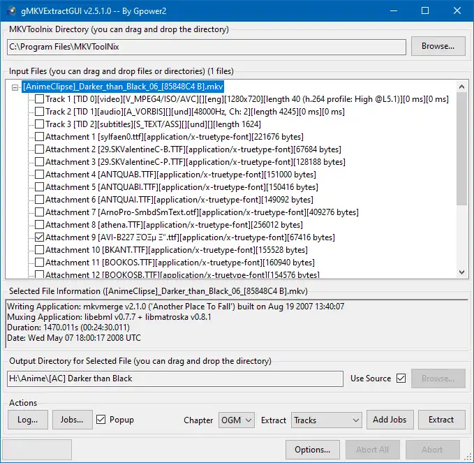 Laden Sie das Web-Tool oder die Web-App gMKVExtractGUI . herunter