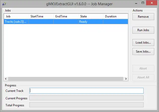 Laden Sie das Web-Tool oder die Web-App gMKVExtractGUI . herunter