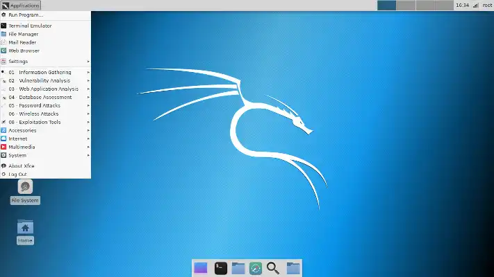 Kali Linux gratis en línea