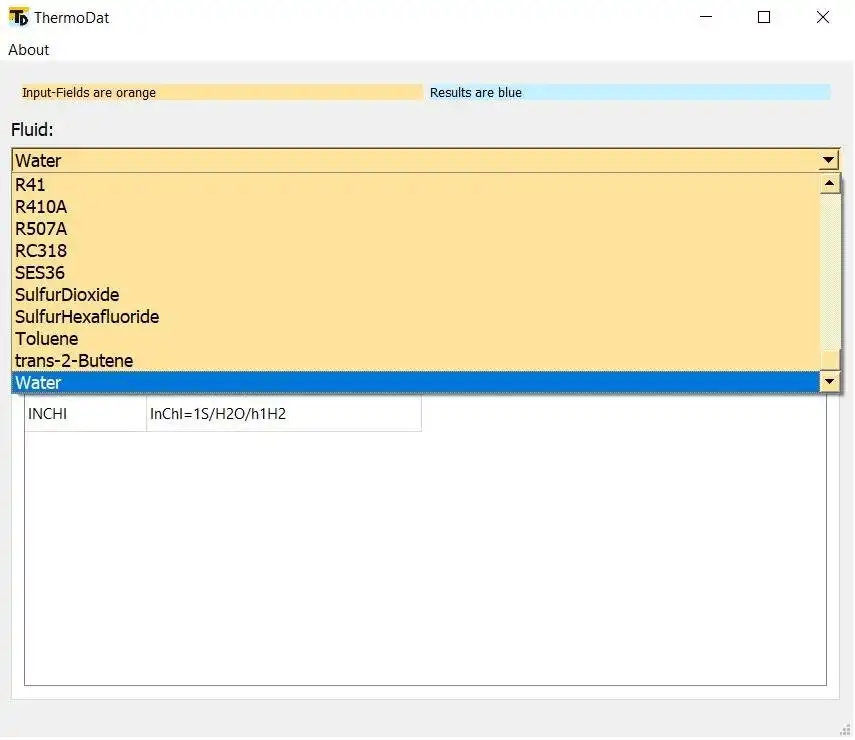 Download web tool or web app ThermoDat