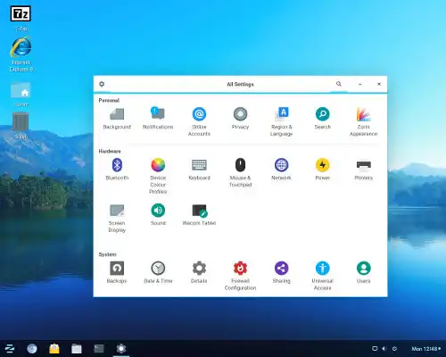 Bezpłatny system operacyjny Zorin online